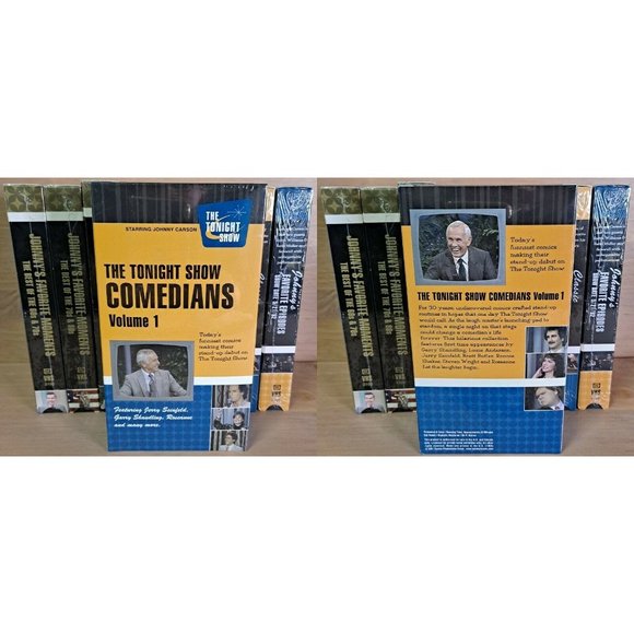 Johnny Carson Club The Tonight Show VHS Lot of 9 The Final Show Some Sealed - Picture 7 of 11